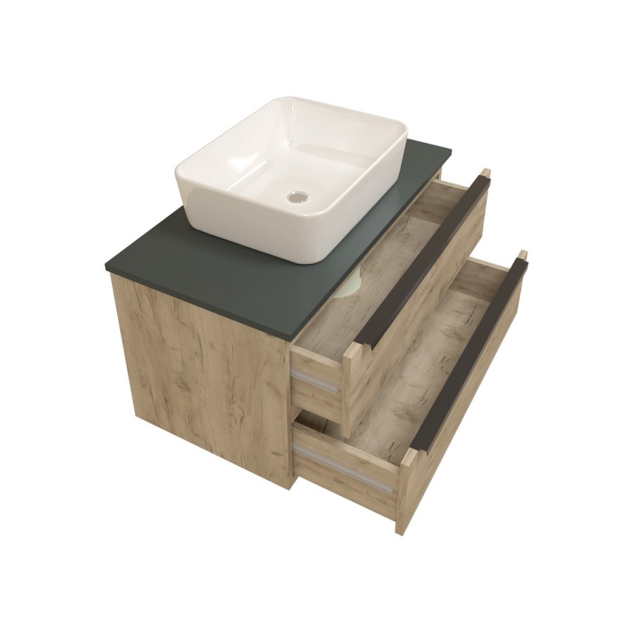 Раковина накладная Maretti Umbria UM13NS03-844 47,5 см белая в 100Kran: Широкий выбор и доступные цены.