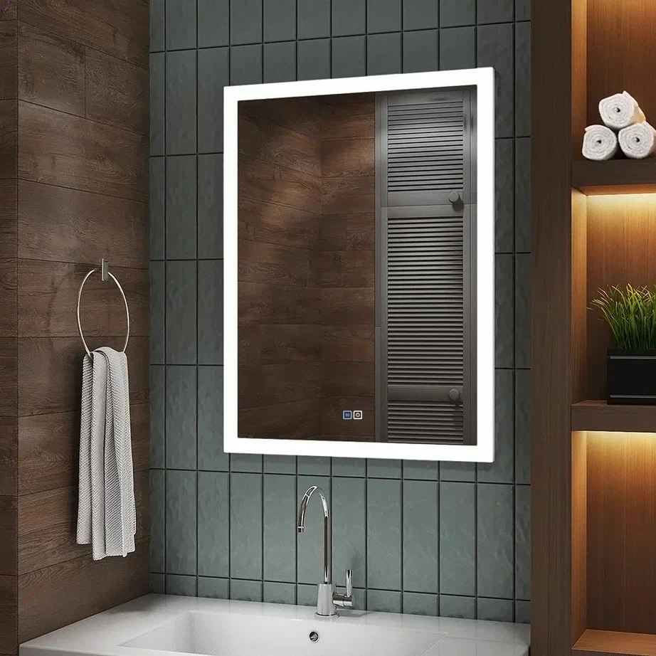Зеркало с подсветкой "Sevilla medium" 700x900 ЗЛП1146 100Kran: Широкий выбор и доступные цены.