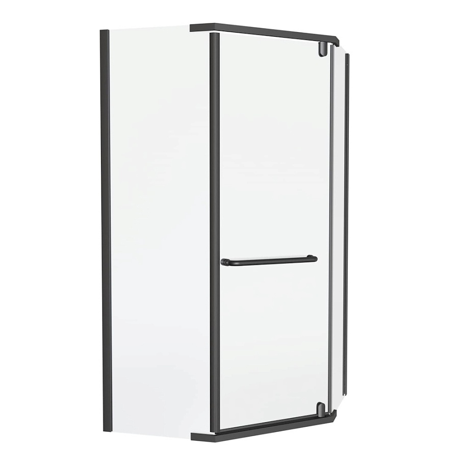 Душевой уголок Knotlor PENTA FCD100CG0GM 5-тиугольный 100х100х200 см оружейная сталь в 100Kran: Широкий выбор и доступные цены.