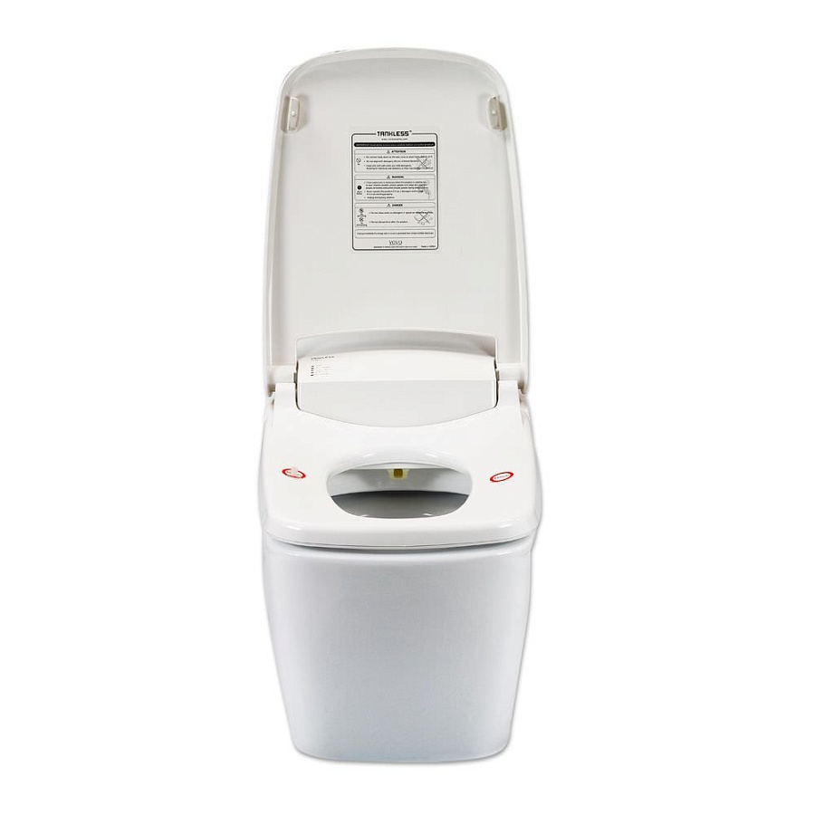 Электронный унитаз биде SensPa Tankless TCB 080SA SQUARE CERAMIC в 100Kran: Широкий выбор и доступные цены.