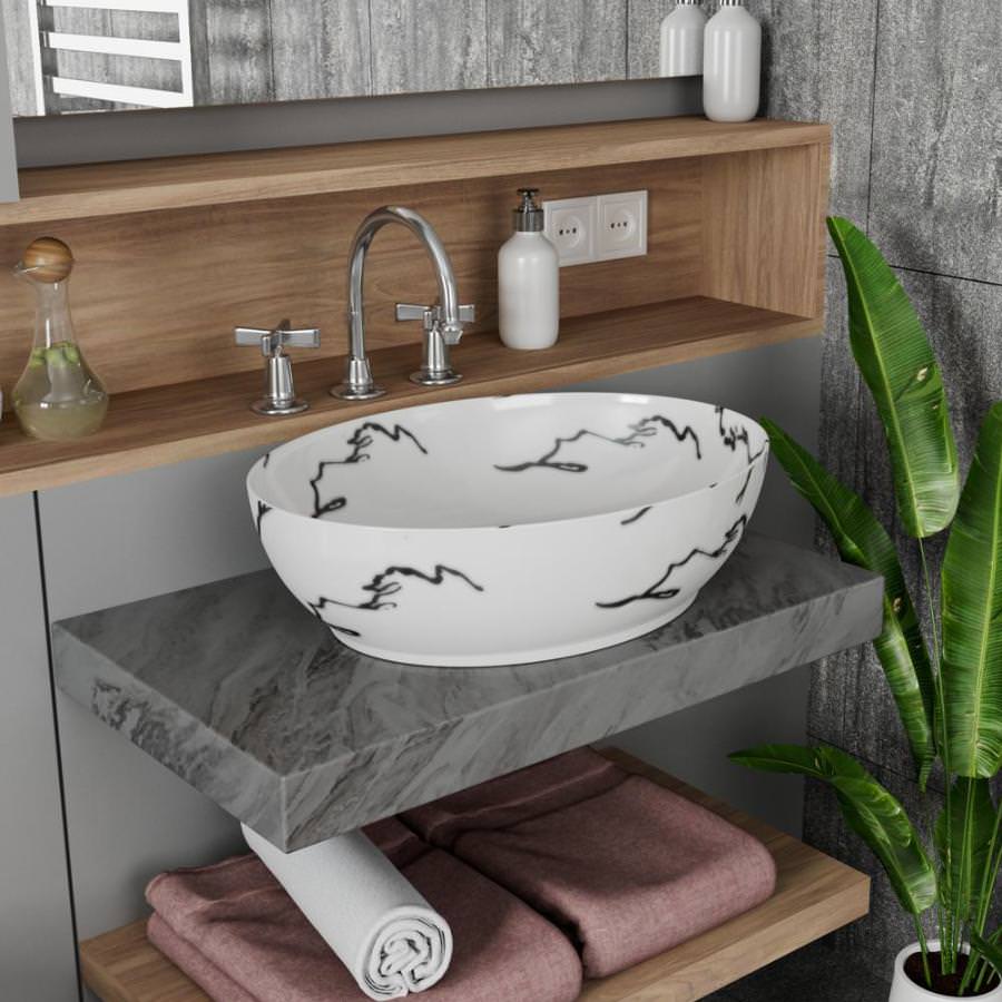 Раковина накладная 51 см Point Артемида PN43151WB белый в 100Kran: Широкий выбор и доступные цены.