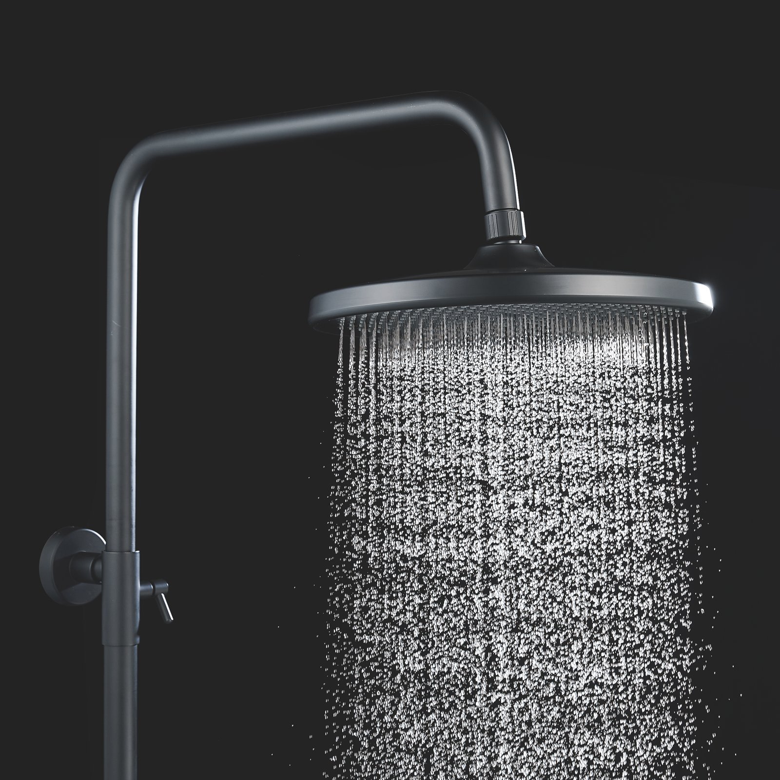 Душевая система Rose R3936H черный в 100Kran: Широкий выбор и доступные цены.