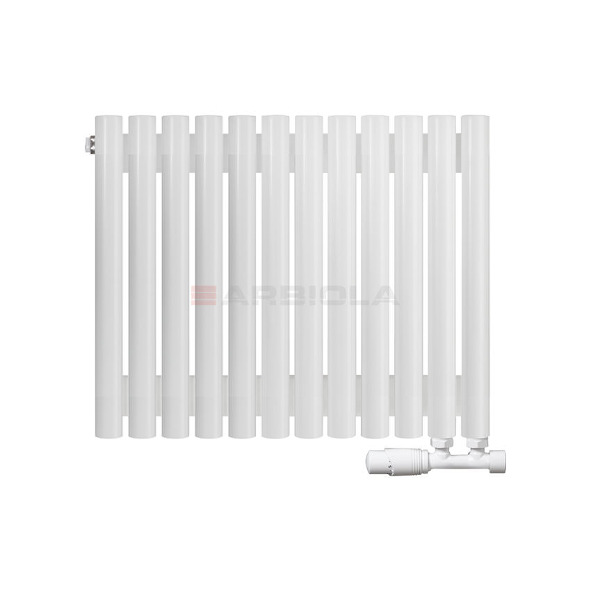 Вертикальный радиатор с нижним подключением Arbiola Iris V 96740 59,2 х 50 см ral classic от интернет-магазина сантехники 100Kran!