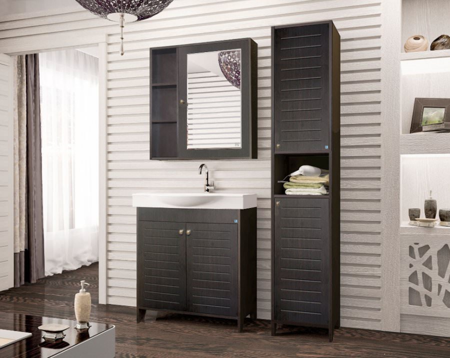 Зеркальный шкаф  Style Line Кантри 65 венге  ЛС-00000031 создать уют и комфорт, это просто!