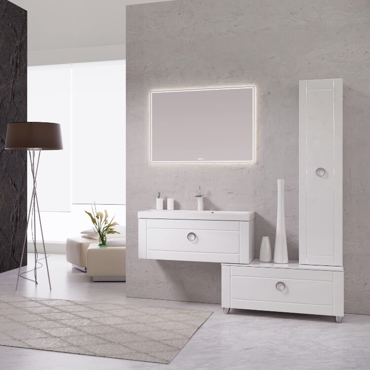 Зеркало с подсветкой AQWELLA UM 80 см UM0208 100Kran: Широкий выбор и доступные цены.