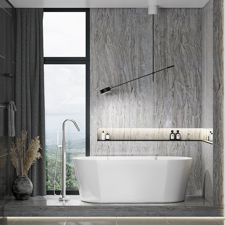 Ванна акриловая Maxonor PURE LIFE SALON 170 х 75 см PL-BT1704 белая в 100Kran: Широкий выбор и доступные цены.