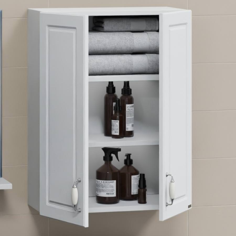 Шкаф подвесной САНТА "Верона 600*800" белый 710011в 100Kran: Широкий выбор и доступные цены.